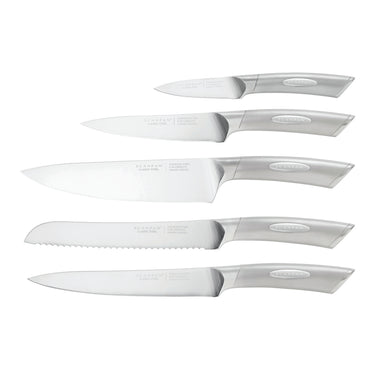 6 Piece Walnut Kalo Knife & Block Set